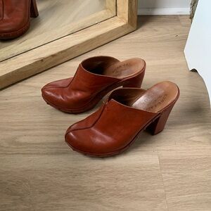 Kork - Ease leather Clogs Size 9